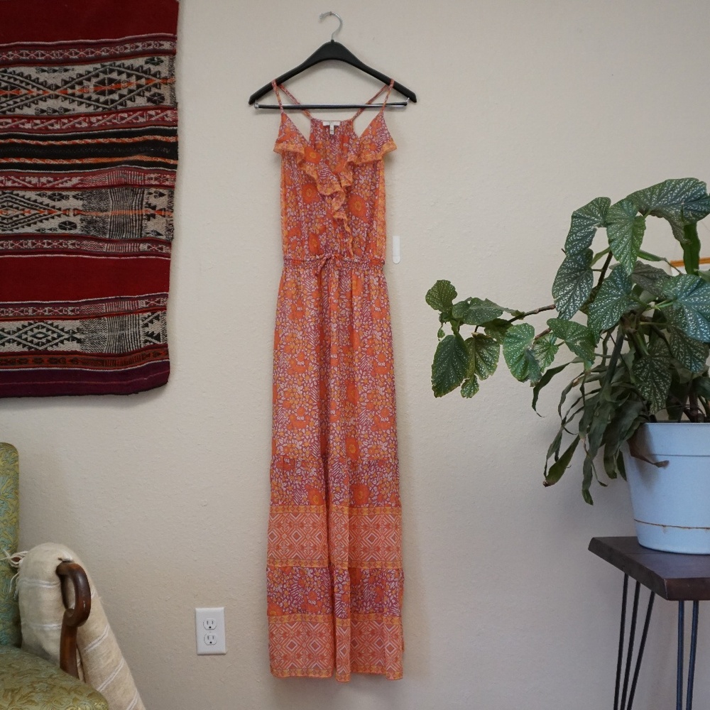 JOIE FLORAL MAXI DRESS - strappy, boho, summer
